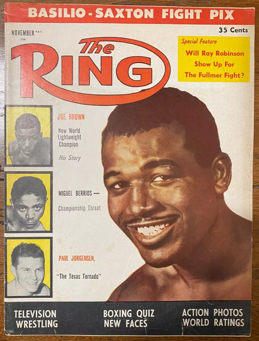 The Ring - Boxing Magazine - November 1956