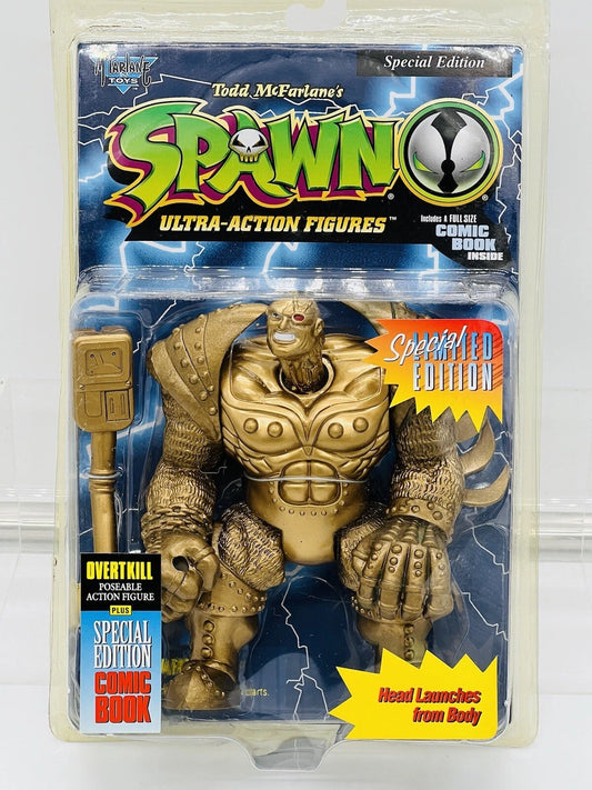 Spawn Gold Overtkill Figure VTG 1996 McFarlane Toys Sealed New -  BigGreenBear.com Action Figure 24.00 USD Big Green Bear