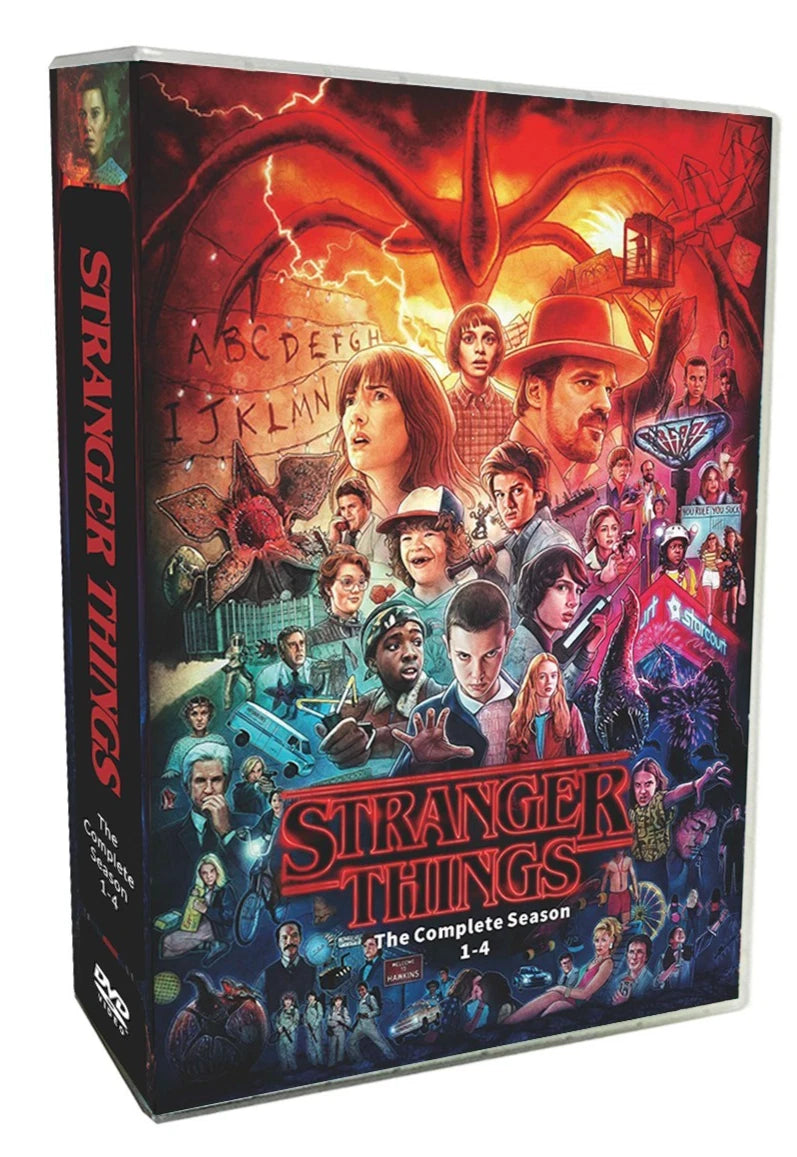 Stranger Things : Complete TV Series Season 1-4 DVD 12-Disc Biggreenbear.com Big Green Bear
