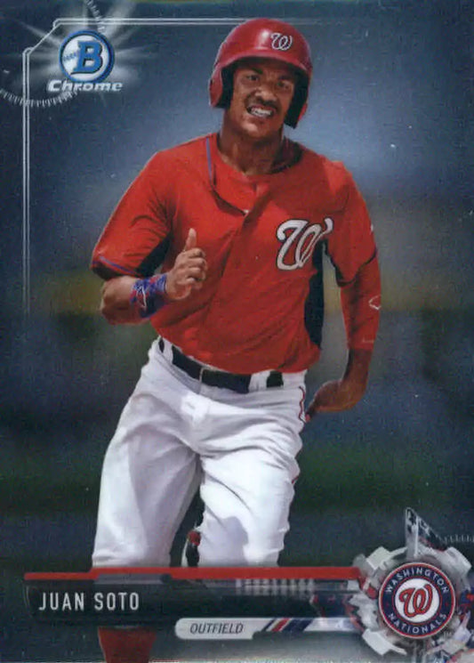 2017 Bowman Chrome Prospects #BCP180 Juan Soto