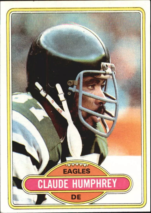 1980 Topps Football Card #459 Claude Humphrey