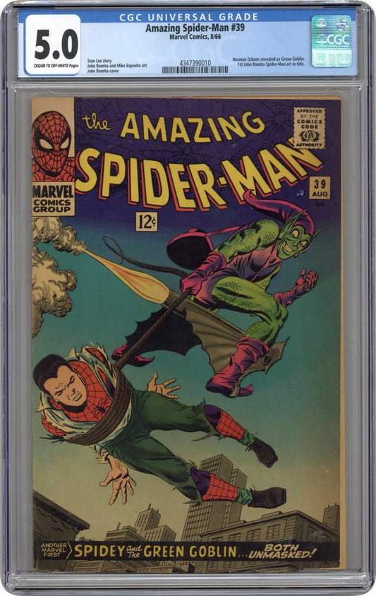 Amazing Spider-Man #39 CGC 5.0 1966