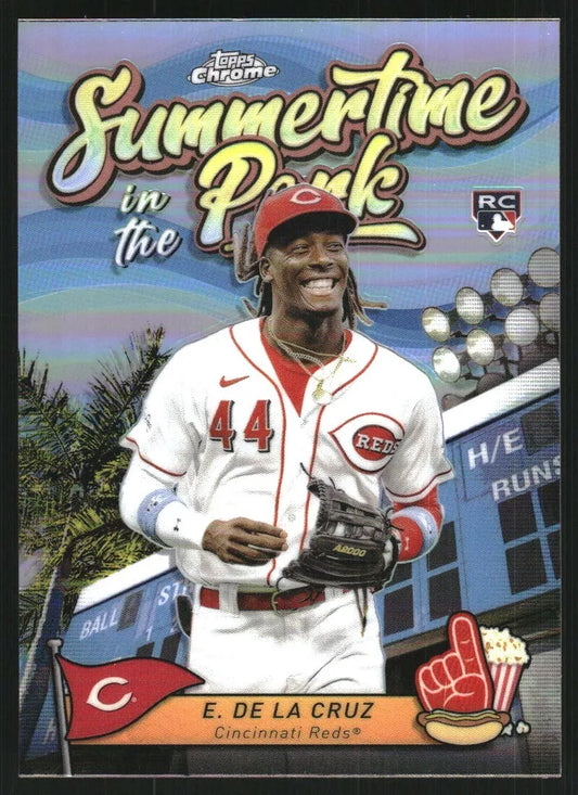 Baseball Card 2024 Topps Chrome Summertime in the Park #SITP4 Elly De La Cruz