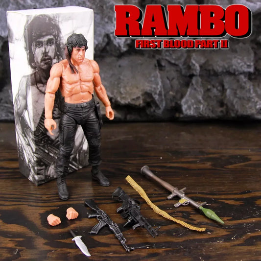 First Blood Ron Kim John Rambo Action Figure Soldier Movie Collection