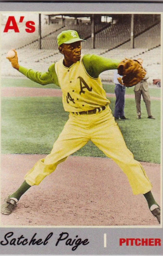 Satchel Paige 1965 Kansas City Athletics Monarch Corona Classic #3