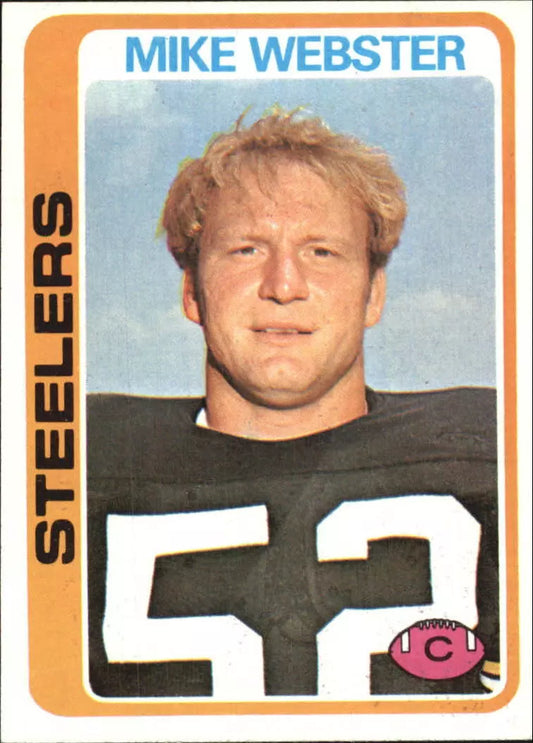 1978 Topps Football Card #351 Mike Webster