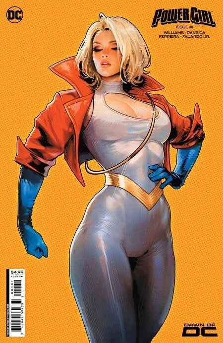 POWER GIRL #1 (SOZOMAIKA CARDSTOCK VARIANT) COMIC BOOK ~ DC Comics -  BigGreenBear.com Comic 12.99 USD Big Green Bear