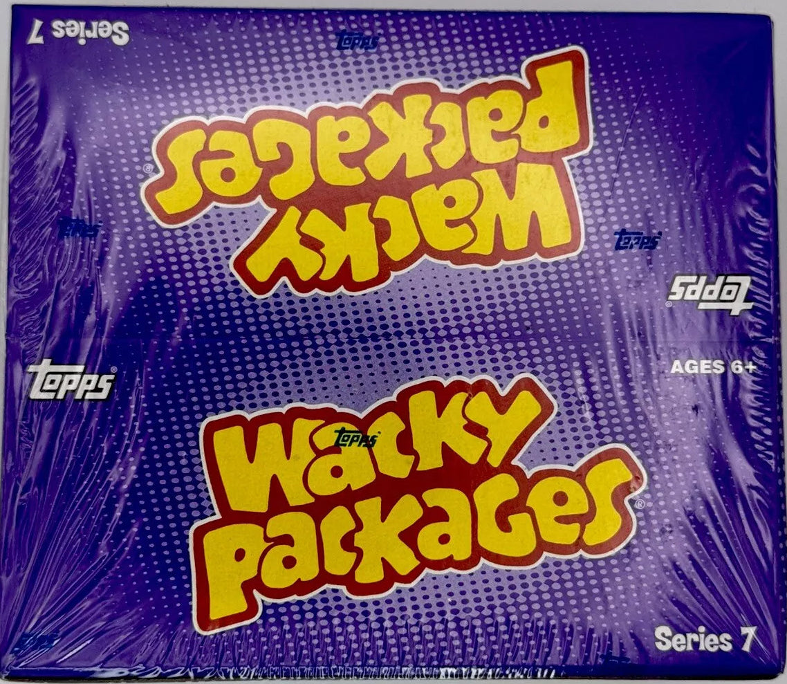 2010 Topps Wacky Packages Series 7 Factory Sealed Retail Box 24 Packs