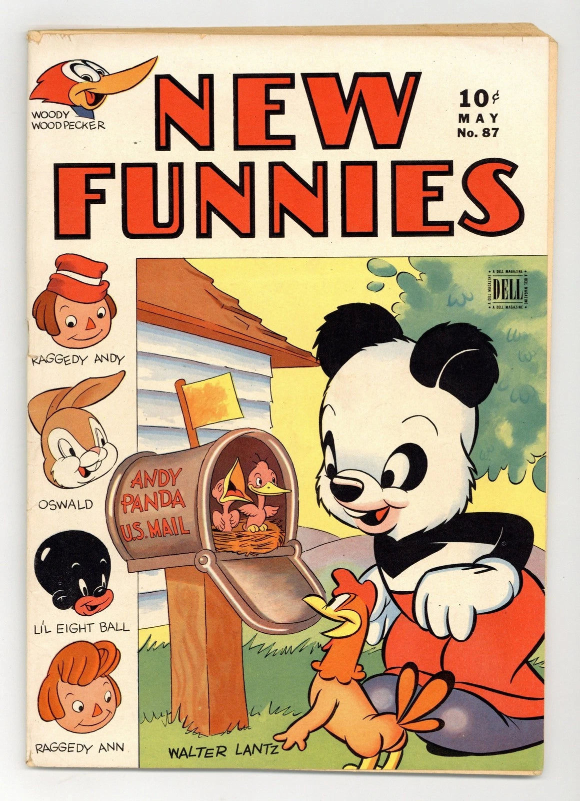 New Funnies #87 GD/VG 3.0 1944 -  BigGreenBear.com Comic 89.43 USD Big Green Bear