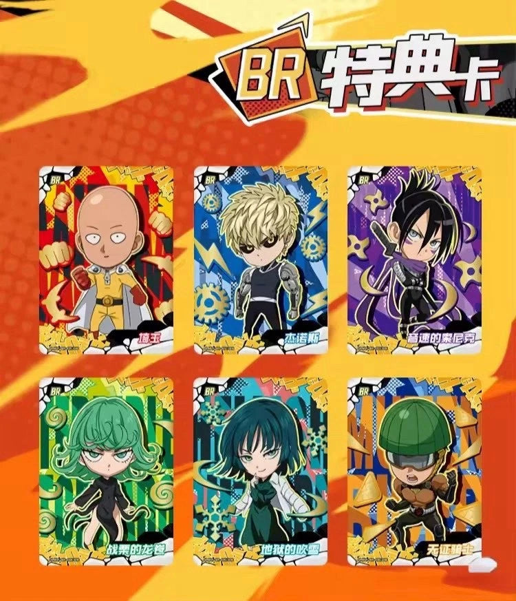 One Punch Man Anime Trading Cards Premium 18 Pack Booster Box Kayou