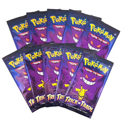 10 Pack Pokemon TCG Trick or Trade Booster Packs 2022 Halloween Card Lot Bundle -  BigGreenBear.com Pokemon card 12.89 USD Big Green Bear