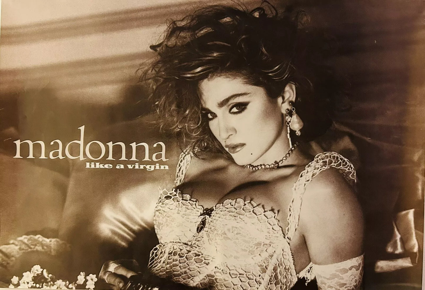 Madonna Concert Poster - 1985 - Like A Virgin Tour