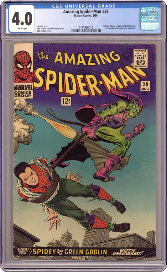 Amazing Spider-Man #39 CGC 4.0 1966