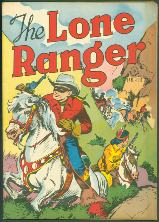 1948 The Lone Ranger #1 VG+ Golden Age Dell Comic