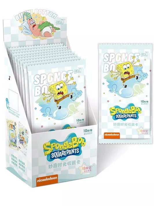 Kayou Spongebob Squarepants Trading Cards Cute Premium CCG Hobby Box 10 Pack New