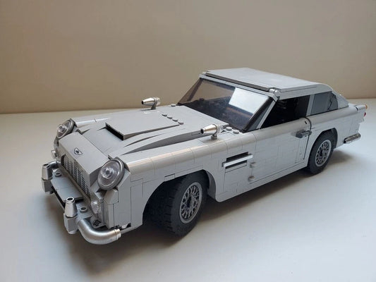 NEW DIY James Bond Aston Martin DB5 10262 pc 2569 Building Bricks Set Model Kit