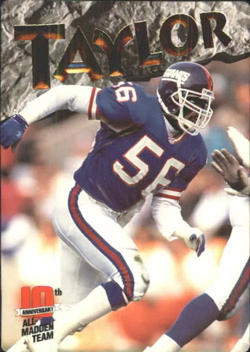 1993 Action Packed All-Madden New York Giants Football Card #38 Lawrence Taylor