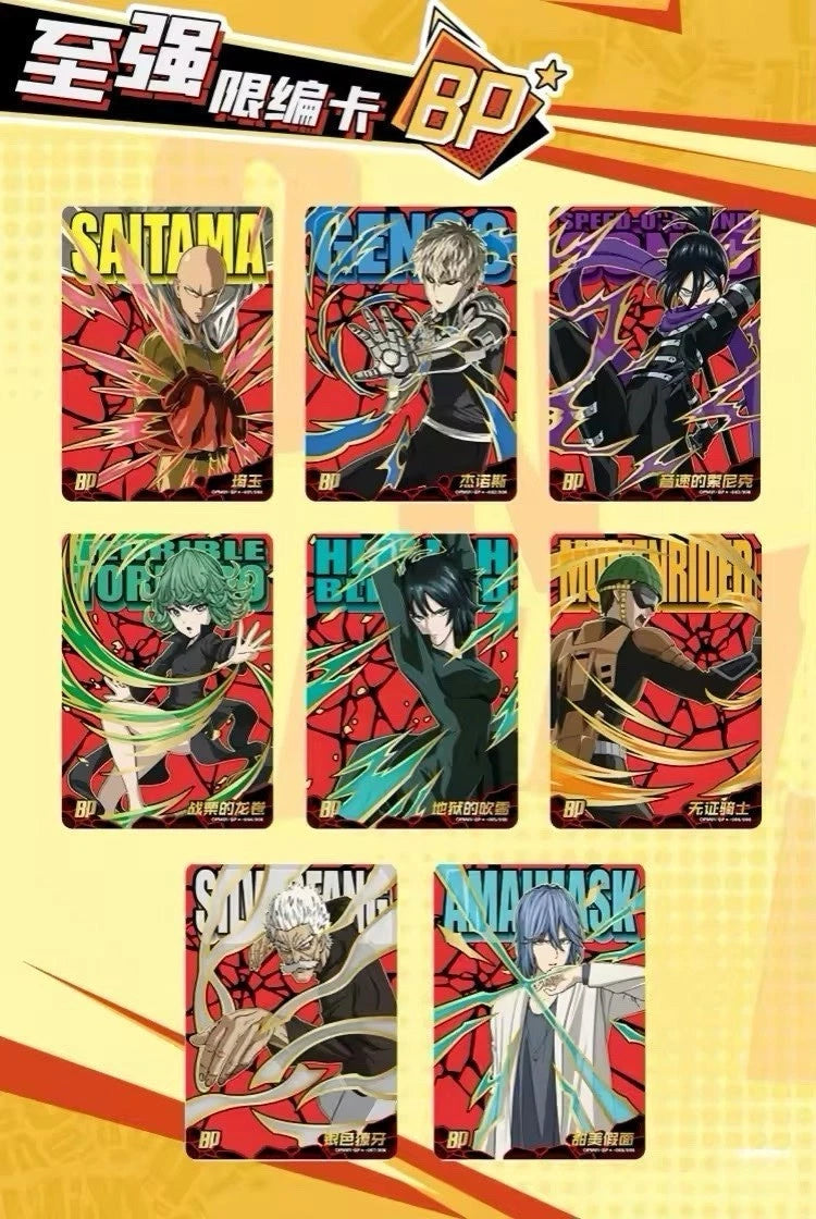 One Punch Man Anime Trading Cards Premium 18 Pack Booster Box Kayou