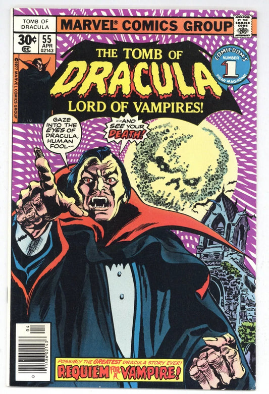 Tomb of Dracula #55 Marvel 1977