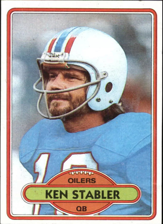 1980 Topps Football Card #65 Ken Stabler