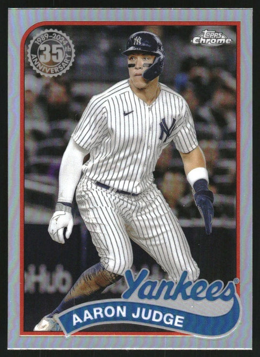 2024 Topps Chrome '89 Topps #89CB2 Aaron Judge