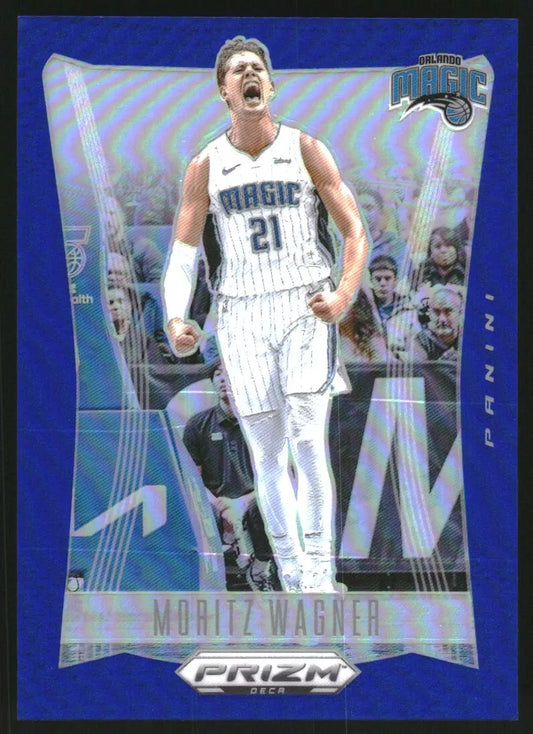 2023-24 Panini Prizm Deca Prizms Blue #17 Moritz Wagner /149