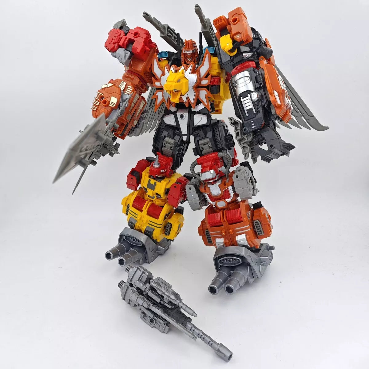 5 IN 1 Predacons Combiners Wars KO Transformers Predaking G1 30cm