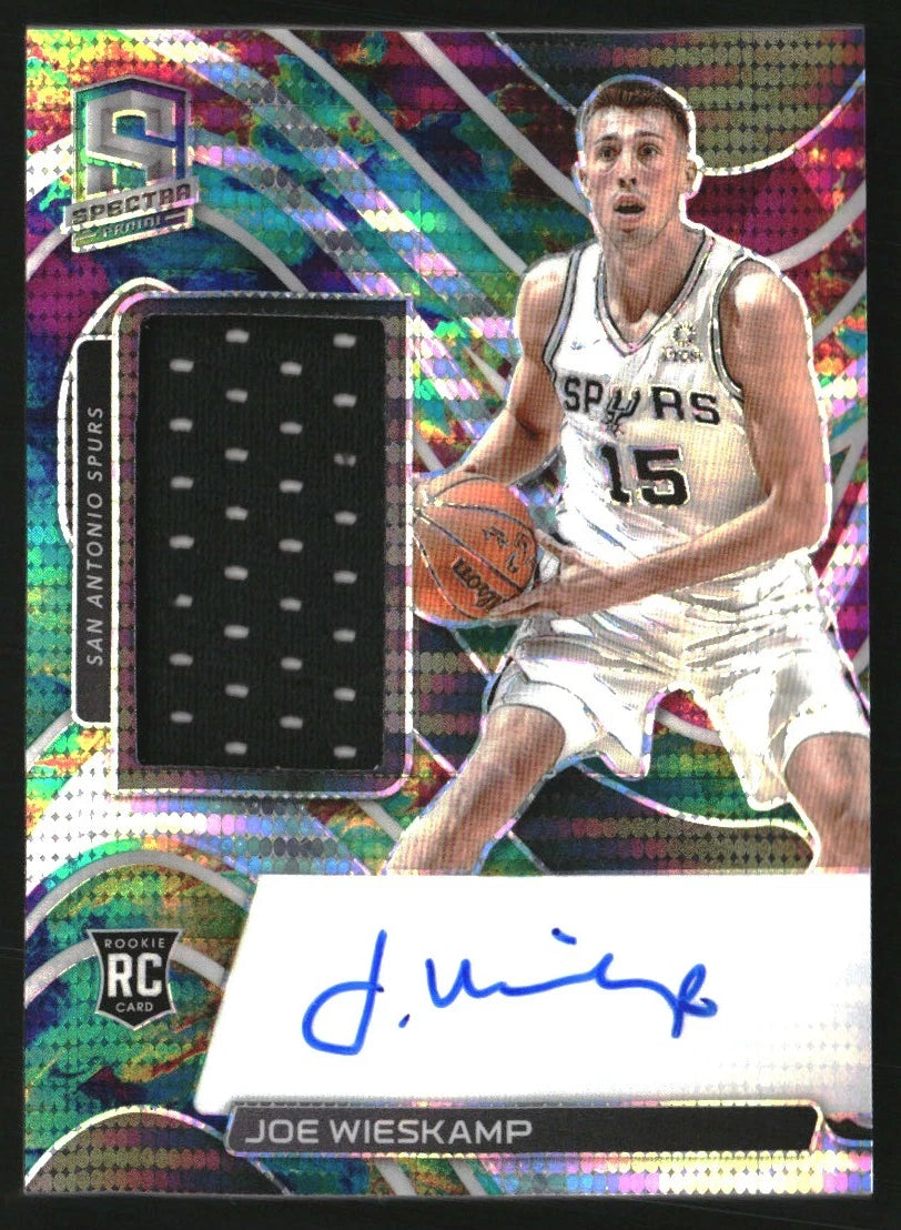 2021-22 Panini Spectra Celestial #212 Joe Wieskamp Auto Jersey /99 -  BigGreenBear.com Basketball cards 39.00 USD Big Green Bear
