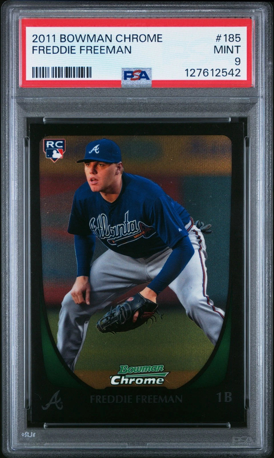 Freddie Freeman 2011 Bowman Chrome Baseball Rookie Card #185 Graded PSA 9 -  BigGreenBear.com Baseball cards 198.00 USD Big Green Bear