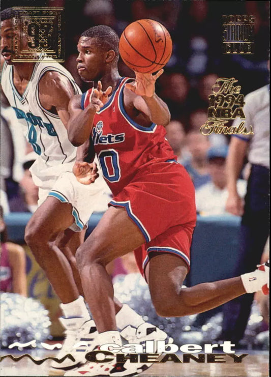 1993-94 Stadium Club Super Teams NBA Finals Basketball Card #329 Calbert Cheaney