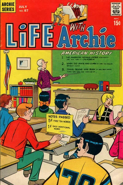 LIFE WITH ARCHIE #87 VG, Archie Andrews, Archie Comics 1969
