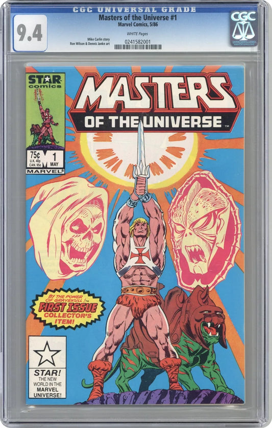 Masters of the Universe 1D CGC 9.4 1986