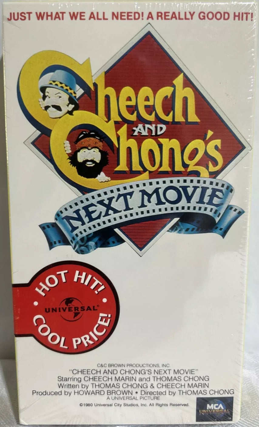 Cheech and Chong's Next Movie VHS Sealed