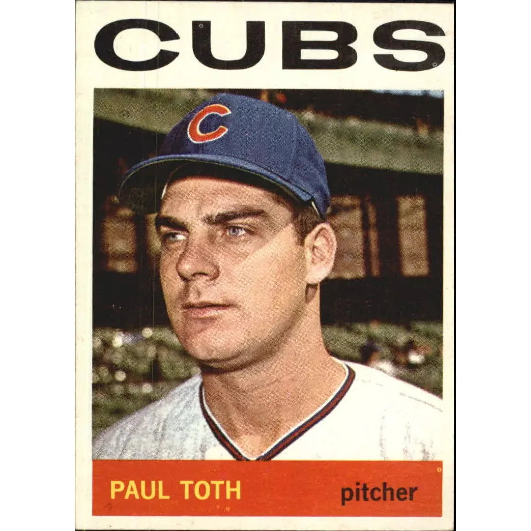 1964 Topps Baseball Card #309 Paul Toth - EX