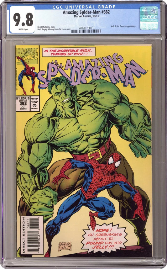 Amazing Spider-Man #382 CGC 9.8 1993