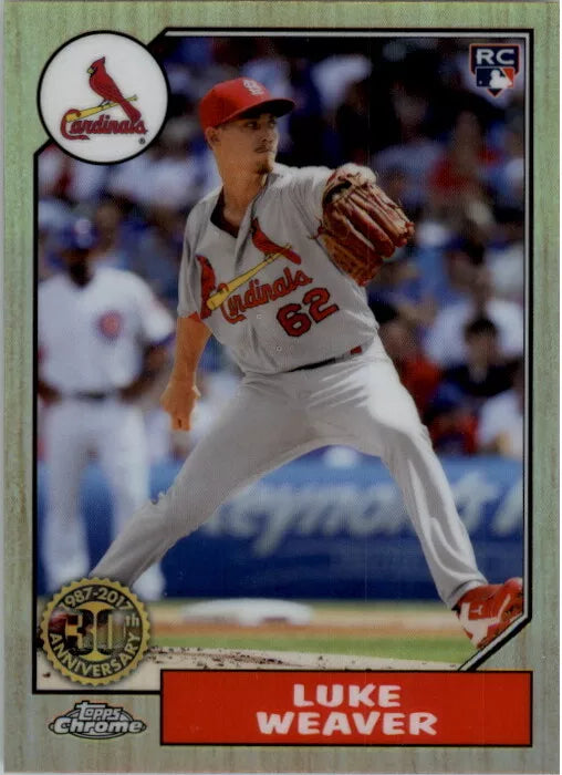 2017 Topps Chrome '87 Topps #87T13 Luke Weaver