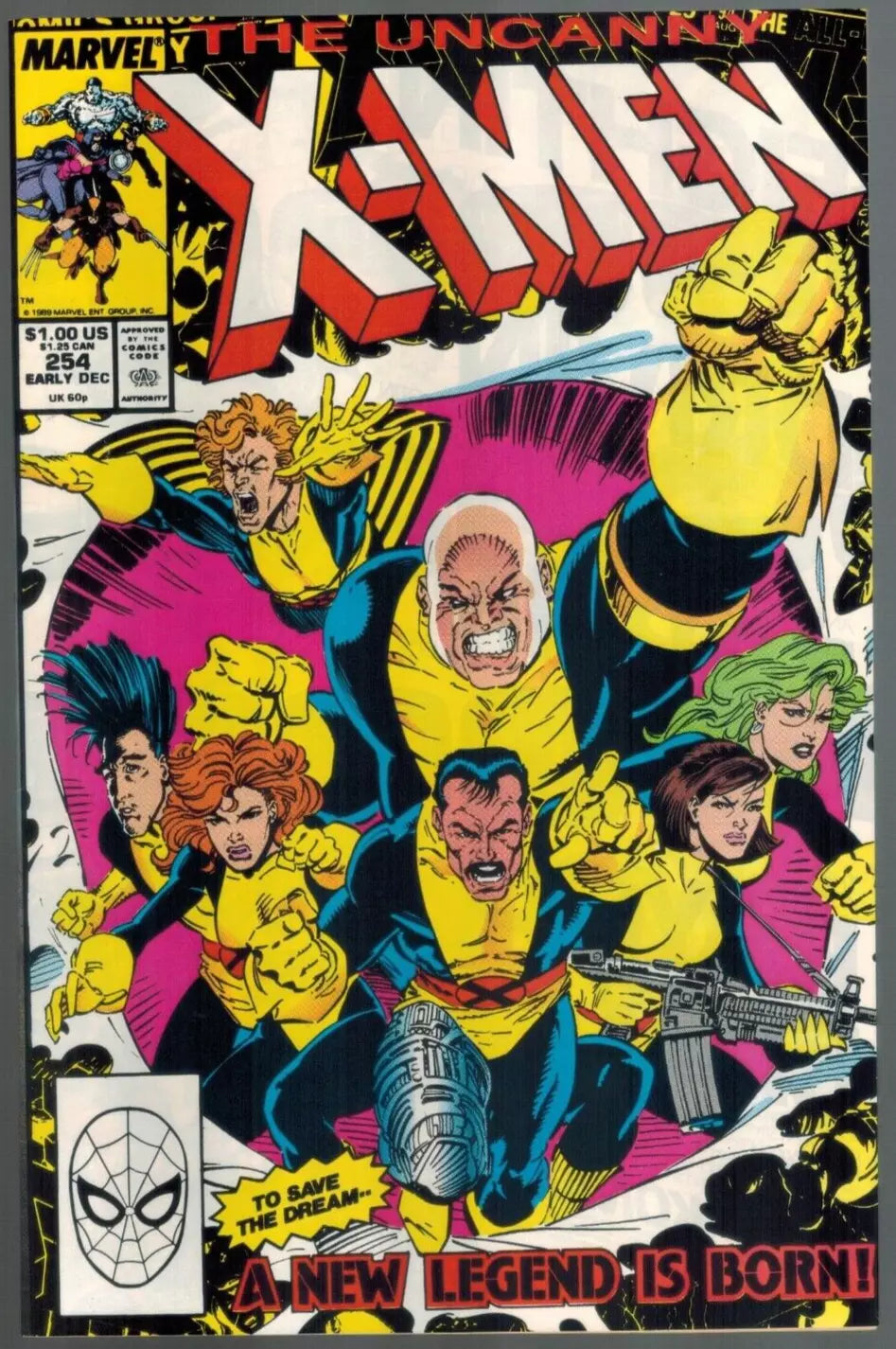 The Uncanny X-Men #254 (Marvel, 1989)