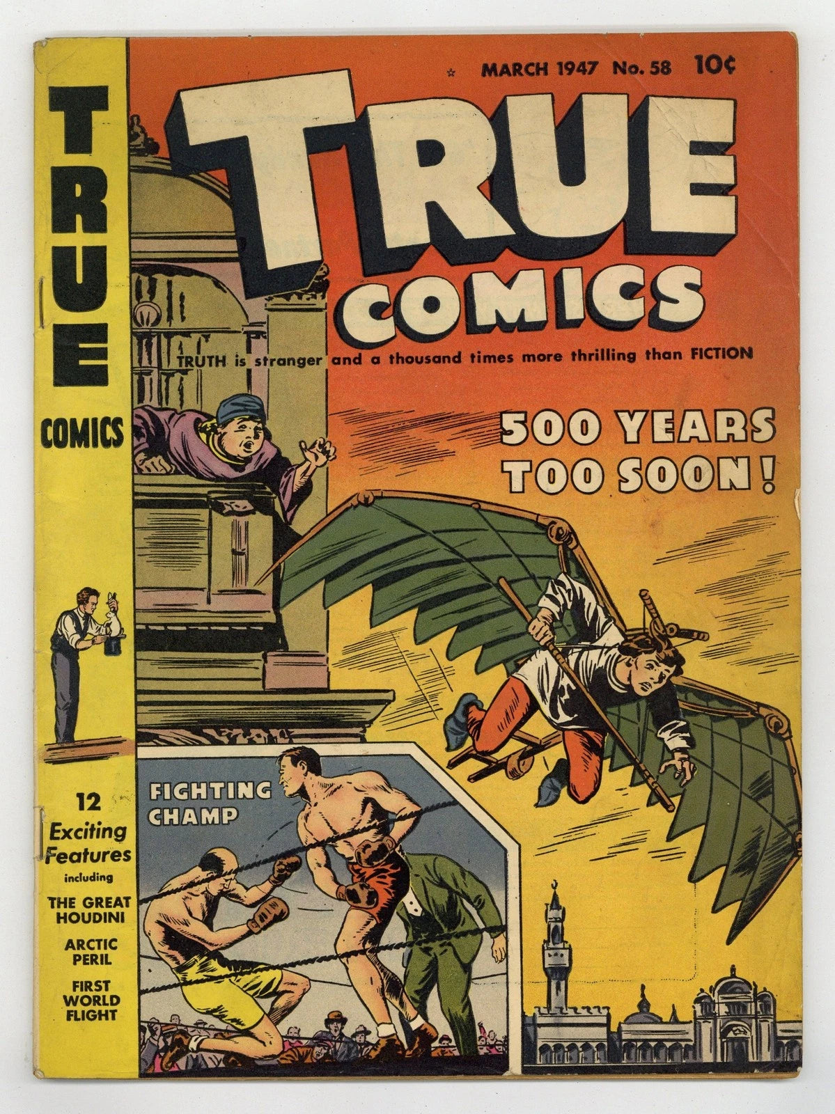 True Comics #58 VG 4.0 1947 -  BigGreenBear.com Comic 35.00 USD Big Green Bear