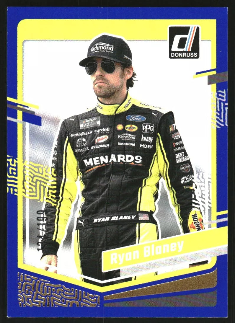 2024 Donruss Blue #61 Ryan Blaney /199