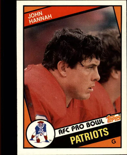 1984 Topps Football Card #137 John Hannah