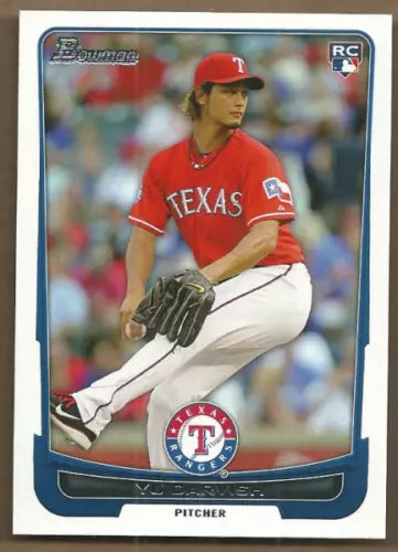 2012 (RANGERS) Bowman Draft #50 Yu Darvish Rookie Card