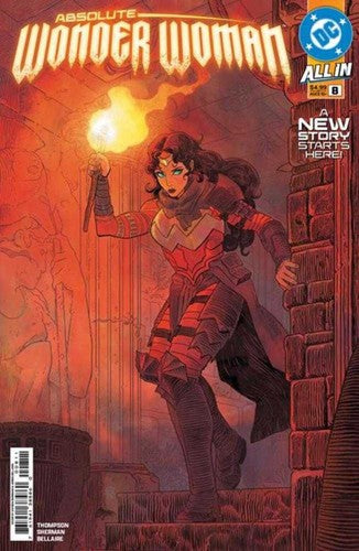 ABSOLUTE WONDER WOMAN #8 COVER A FIRST PRINT DC COMICS 2025 NM
