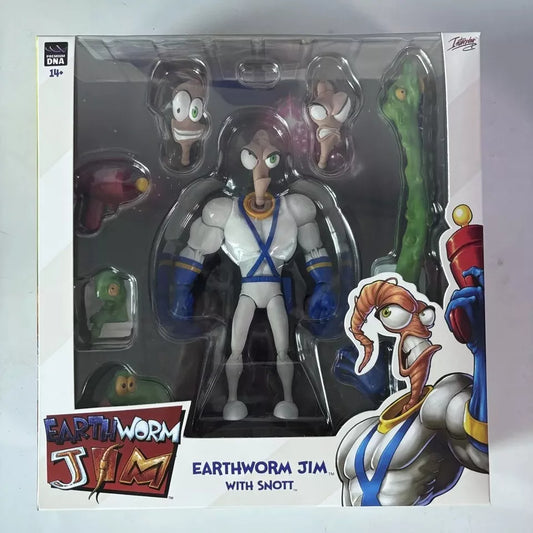 Premium Dna Toys Earthworm Jim with Snot Figure Pack