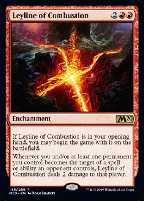 Leyline of Combustion #148/280 (NM) Core Set 2020 Magic MTG