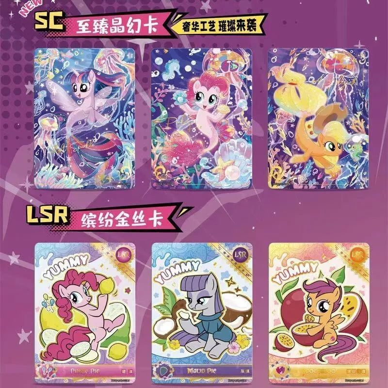 Kayou My Little Pony Series 6 Anime Official Collection Trading Card Booster Box