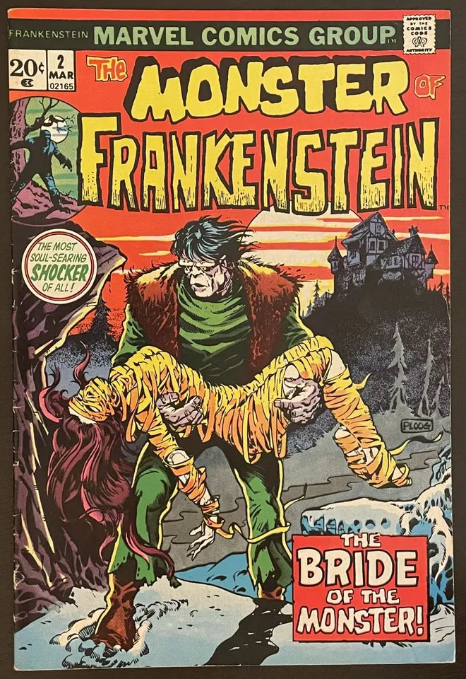 Frankenstein #2 Marvel 1973