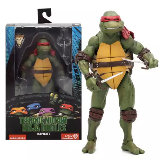 Ninja Turtles Raphael 1990 Movie TMNT Teenage Toys Mutant 7"