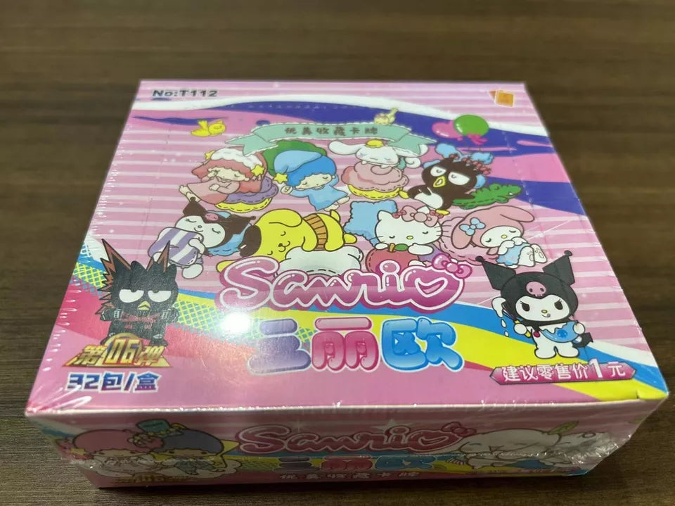 Sanrio Doujin Trading Cards CCG 32 Packs Official Booster Box Hello Kitty Sealed