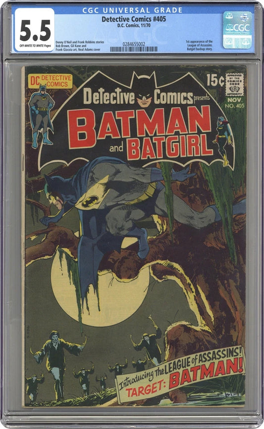 1970 Detective Comics #405 CGC 5.5