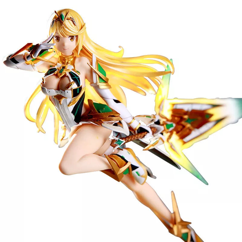 Xenoblade Figure Mythra 1/7 Scale PVC Model Action Figures w/box -  Big Green Bear  39.95 USD Big Green Bear